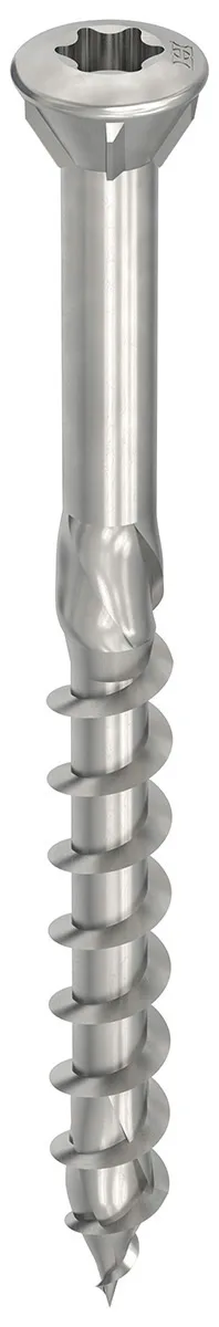 HECO TOPIX-plus A2, Glasleistenschraube, 3,5mm T-Drive, TG, 200 Stück - 61655