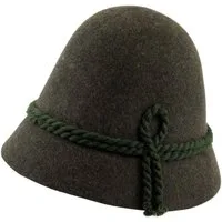 La Chasse® Filzhut Schinderhannes-Trachtenhut Stopselhut Jagdhut Försterhut oliv & braun