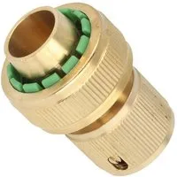 tecuro Schlauchverbinder Schlauchanschlussstück ohne Stopp für Schlauch 3/4 Zoll (19 mm)