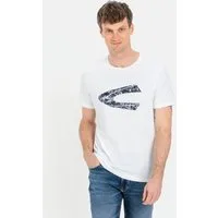 camel active Print-Shirt aus nachhaltigem Organic Cotton Kurzarm
