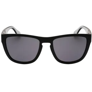 Tommy Hiliger graue Sonnenbrille mit schwarzen Glasern