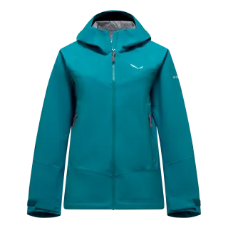 SALEWA - Croda Powertex 3 Layers Jacke Damen - Blau (Gr.38)
