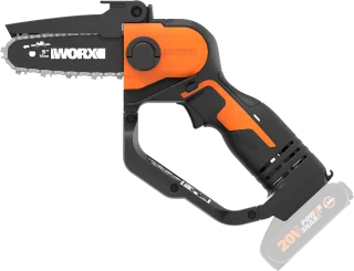 Worx Akku-Kettensäge "WG324E.9" Einhand Astsäge, 6,7m/s Kettengeschwindigkeit, ohne Akku und Ladegerät