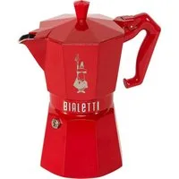 BIALETTI Teebereiter MOKA EXCLUSIVE 6TZ red