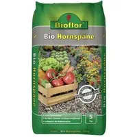 Bioflor Gemüsedünger Bioflor Hornspäne 5 kg organisch, für ca. 120 m²
