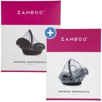 Zamboo Babyschale Erstlings-Schutz-Set, Regenschutz Regenverdeck für Babyschale / Maxci Cosi & Insektenschutz