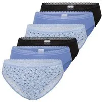 Schiesser Slip Modern Multi (6-St) Rio Slip, Mittelhoher Slip, Rioslip