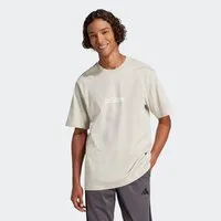 adidas Sportswear T-Shirt M LIN SJ T überschnittene Schultern, Kurzarmdesign, aus Baumwolljersey