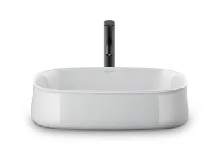 Duravit Zencha Aufsatzbecken Weiß Hochglanz, 550 mm - 23735500791 23735500791