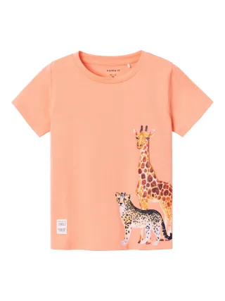 NAME IT - NMMJASO SS TOP BOX papaya punch - Gr. - 98