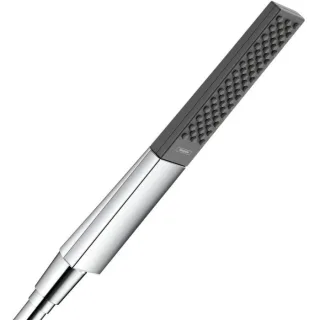 hansgrohe Rainfinity 100 1jet EcoSmart Stabhandbrause 26867000 Brausekopf 100mm, 9 l/min, chrom
