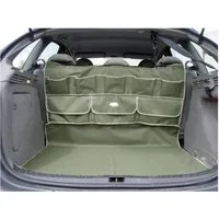 Berger & Schröter Kofferraummatte Kofferraumschutz mit Rücksitztasche 31803