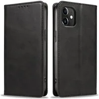 Tec-Expert Handyhülle Tasche Hülle für Apple iPhone 12 / Apple iPhone 12 Pro 6.1 Zoll, 6.1", Cover Klapphülle Case mit Kartenfach Fliphülle aufstellbar