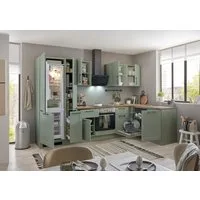 BASIC by Balculina Winkelküche Marsi, Stellmaße 310x175 cm, wahlweise mit E-Geräten, mit Soft-Close-Funktion