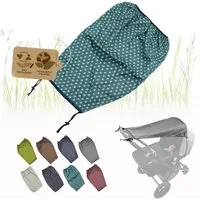 BambiniWelt by Rafael K. Kinderwagen-Sonnenschutzhülle universal Sonnensegel für Kinderwagen Buggy UV Schutz 50+, UV Schutz 50+
