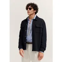 bugatti Sweatjacke Modern Fit mit Druckknöpfen