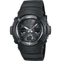 CASIO G-SHOCK Funkchronograph AWG-M100B-1AER, Solaruhr, Armbanduhr,Herrenuhr,digital bis 20 bar wasserd.Resinarmband