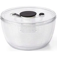 OXO Good Grips Salatschleuder, mit Sieb, Deckel, zum Waschen und Trocknen von Salat und Kräutern