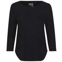 Neutral Langarmshirt Damen Three Quarter Sleeve T-Shirt - 3/4-Ärmel