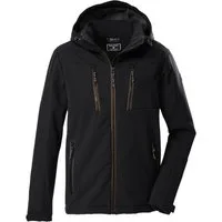 Killtec Softshelljacke KOW 79 MN SFTSHLL JCKT Wasser- und windabweisende Softshelljacke, abnehmbare Kapuze