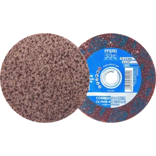 PFERD TOOLS COMBIDISC verpresste Vliesronde CD PNER Ø 75mm Mittelhart A Grob für Finish  - 47700205