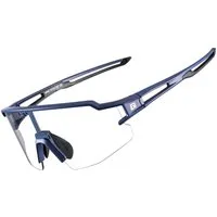 ROCKBROS Fahrradbrille Sport Sonnenbrille für Männer und Frauen, (photochromatisch Sonnenbrille, 1-St., Gummi-Nasenpads), UV Schutz 400