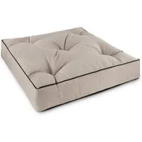Aspero Sitzauflage Stuhlkissen 50x50 cm Valletta, Gepolsterte Outdoor Auflage mit Steppung