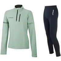 Airtracks Fahrradhose Herren Thermo Radtrikot Set (Fahrradtrikot Set, 2-tlg., Fahrradhose lang + Fahrradtrikot Langarm für Herbst-Winter) » S M L XL XXL XXXL «