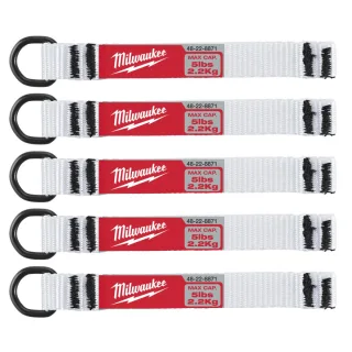 Milwaukee - Sicherungsband D-Ring bis 2,25 kg (5pc) - 4932471431