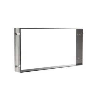 Emco Asis Evo Einbaurahmen 939700006 1600x700mm, für Lichtspiegelschrank asis evo