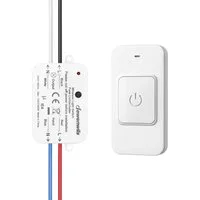 DEWENWILS Licht-Funksteuerung Funk-Lichtschalter Set, für Indoor, 1-tlg., Schalter für Lampen und Ventilatoren