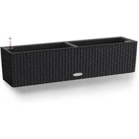 Lechuza® Balkonkasten Balconera Cottage 80 graphitschwarz