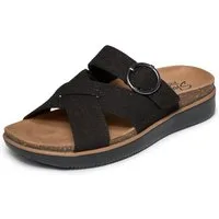 Skechers LIFTED COMFORT- Pantolette Sommerschuh, Hausschuh, Slides mit Schnalle