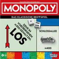 Hasbro Spiel Monopoly Deutsche Ausgabe