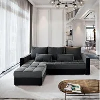 Masseno Ecksofa KOS PIK mit Schlaffunktion L-Form, Sofa mit Bettkasten