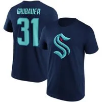 Fanatics T-Shirt Fanatics Shirt Seattle Kraken N&N Graphic Grubauer 31