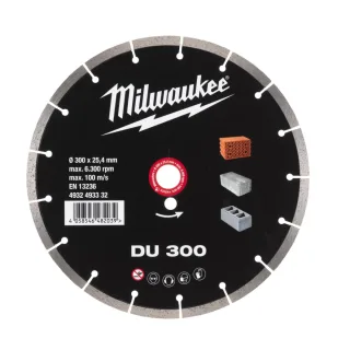 Milwaukee Diamanttrennscheibe DU 300 mm Universal - 4932493332