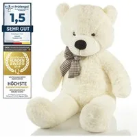 Feluna Kuscheltier FELUNA XXL Riesen Kuschelbär Plüsch 120 cm – Weicher Plüsch Bär Kinder (Plüsch-Teddy-Bär 120 cm, Kuscheltier), Kuschelbär