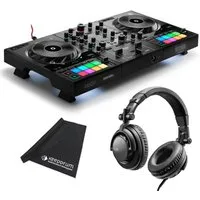 HERCULES DJ Controller Hercules Inpulse 500 DJ Controller mit DJ45 Kopfhörer