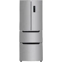 PKM French Door Kühl-Gefrier-Kombination KHFD350ENFIX, 185.50 cm hoch, 63.50 cm breit, Freistehender Side-by-Side Kühlschrank mit 2 Gefrierschubladen