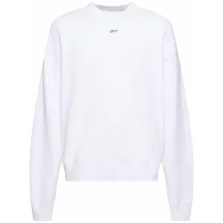 Off-white Off Stamp Skate Crewneck Weiß