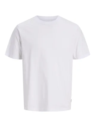 JACK&JONES - JJEORGANIC BASIC TEE SS O-NECK NOOS White - Gr. - L