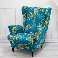 Rosnek Sesselhusse Floral/Geometrisch, Stretch, für Ohrensessel
