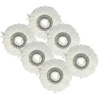 vhbw passend für Leifheit Clean Twist Mop Ergo, Clean Twist Disc Mop, Clean Wischmopp-Ersatzkopf (Mikrofaser)