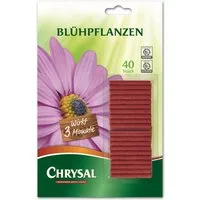 Chrysal Pflanzendünger Blühpflanzen Düngestäbchen, 40 Stück