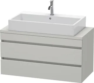 Duravit DuraStyle Konsolenwaschtischunterbau wandhängend Betongrau Matt 1000x478x512 mm - DS53090070 DS530900707