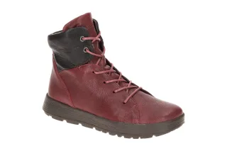 Think 638 Comoda Damen Winterstiefeletten in Rot Melograno - Warmfutter aus S...