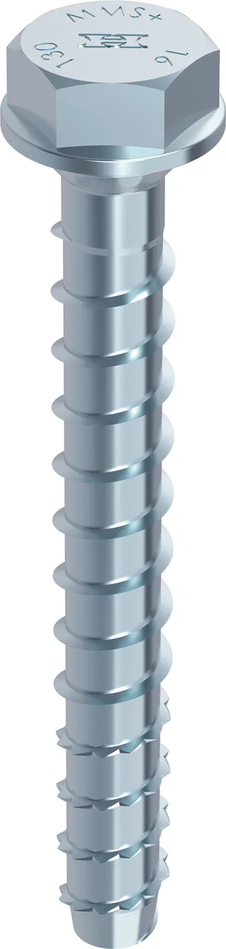 HECO MULTI-MONTI-plus SSK, Sechskantkopf mit Scheibe u. Konus, 16mm A2K, 10 Stück - 57286