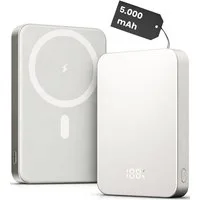 RUHE Wireless Powerbank Magnetisch Magsafe Kompatibel Extern Kabellose Powerbank Power Bank PB 10000 mAh (12 V, 1 St), USB-C 20W für iPhone 17 Pro Max/17 Pro/16/15 Pro Max/Pro/14/13/12