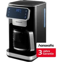 Hanseatic Filterkaffeemaschine HCMD151100BD, 1,5l Kaffeekanne, Papierfilter 1x4, inkl. 3 Jahre Herstellergarantie